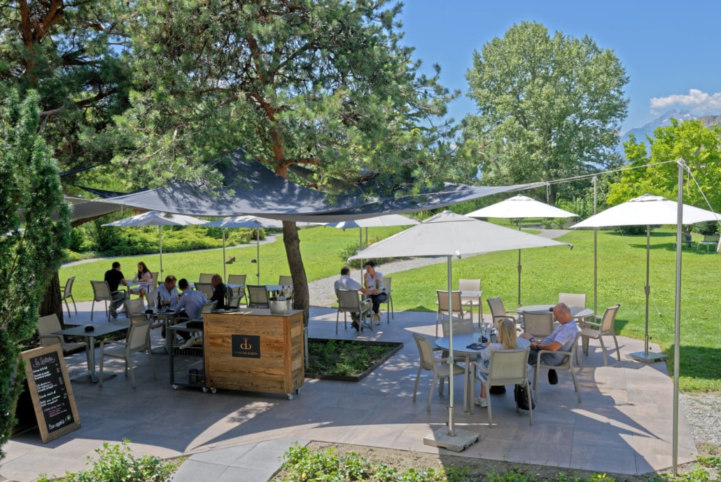 Hôtel Sion - Terrasse