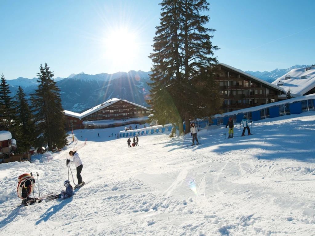 anzere station ski