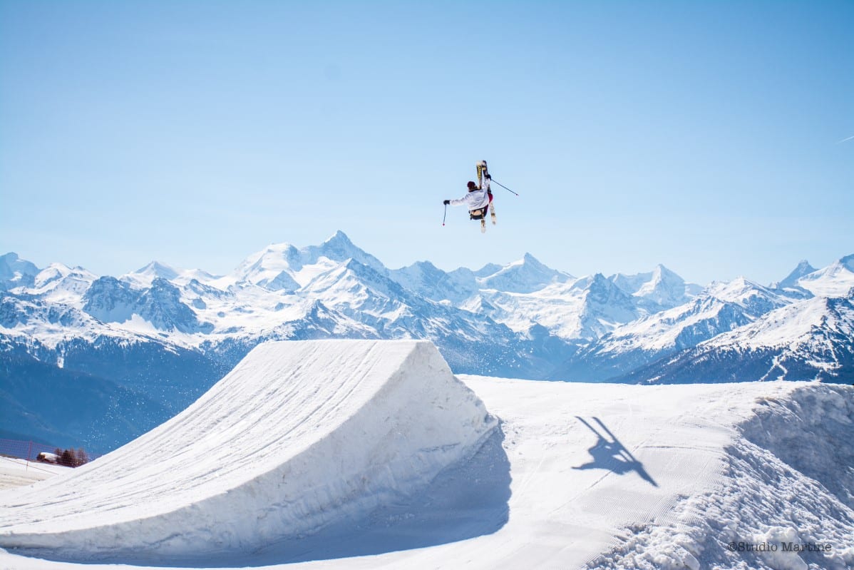 crans montana snowpark